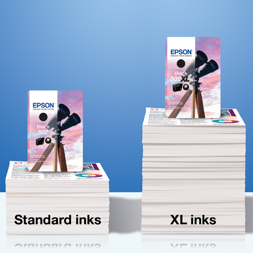 Reduce your printing costs with XL inks