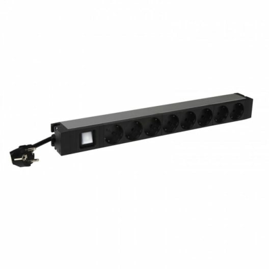 Basic PDU 19" 8 Schuko...