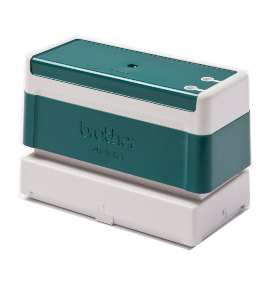 Pack 6 Green self-inking...