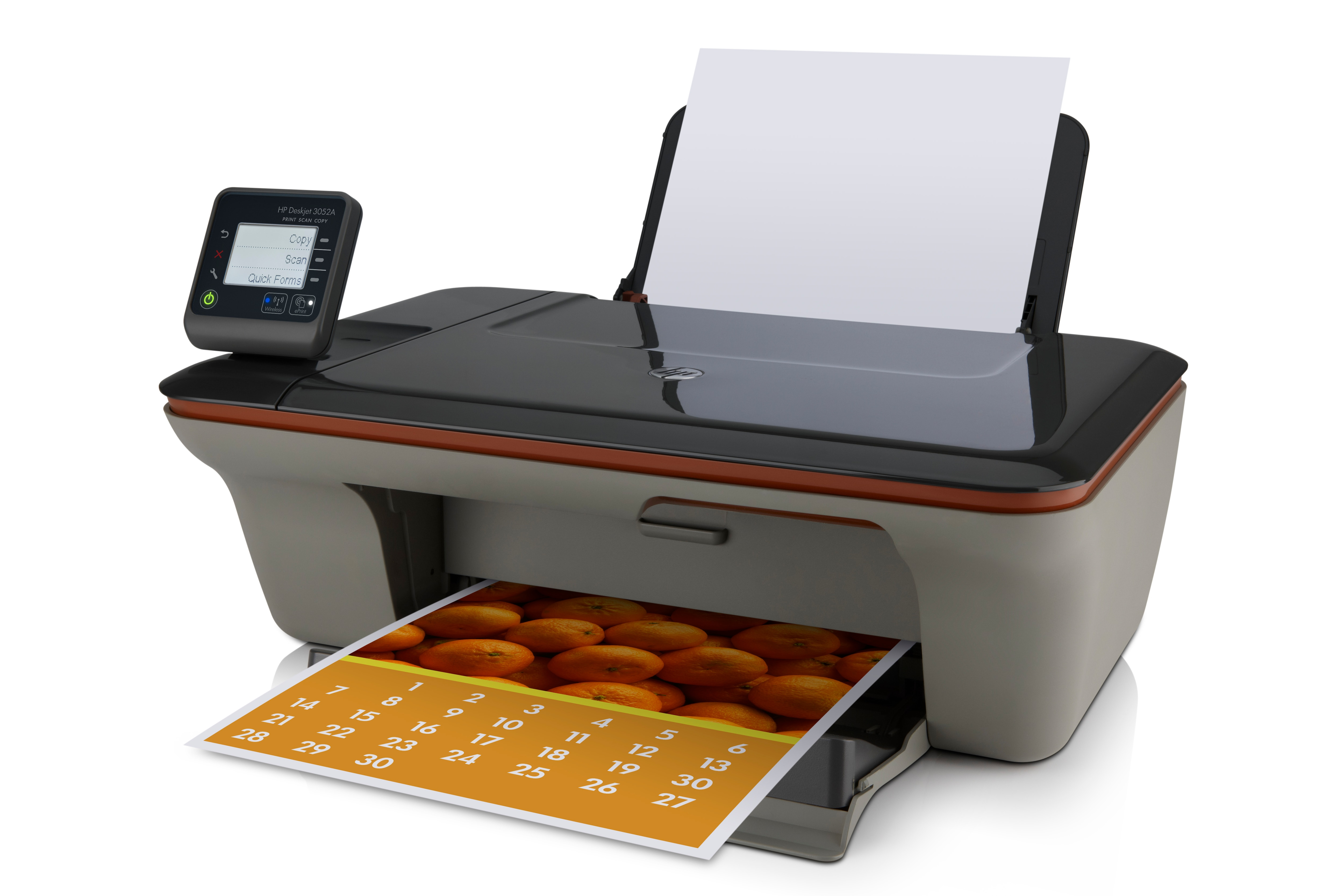 hp 3052a printer wireless setup