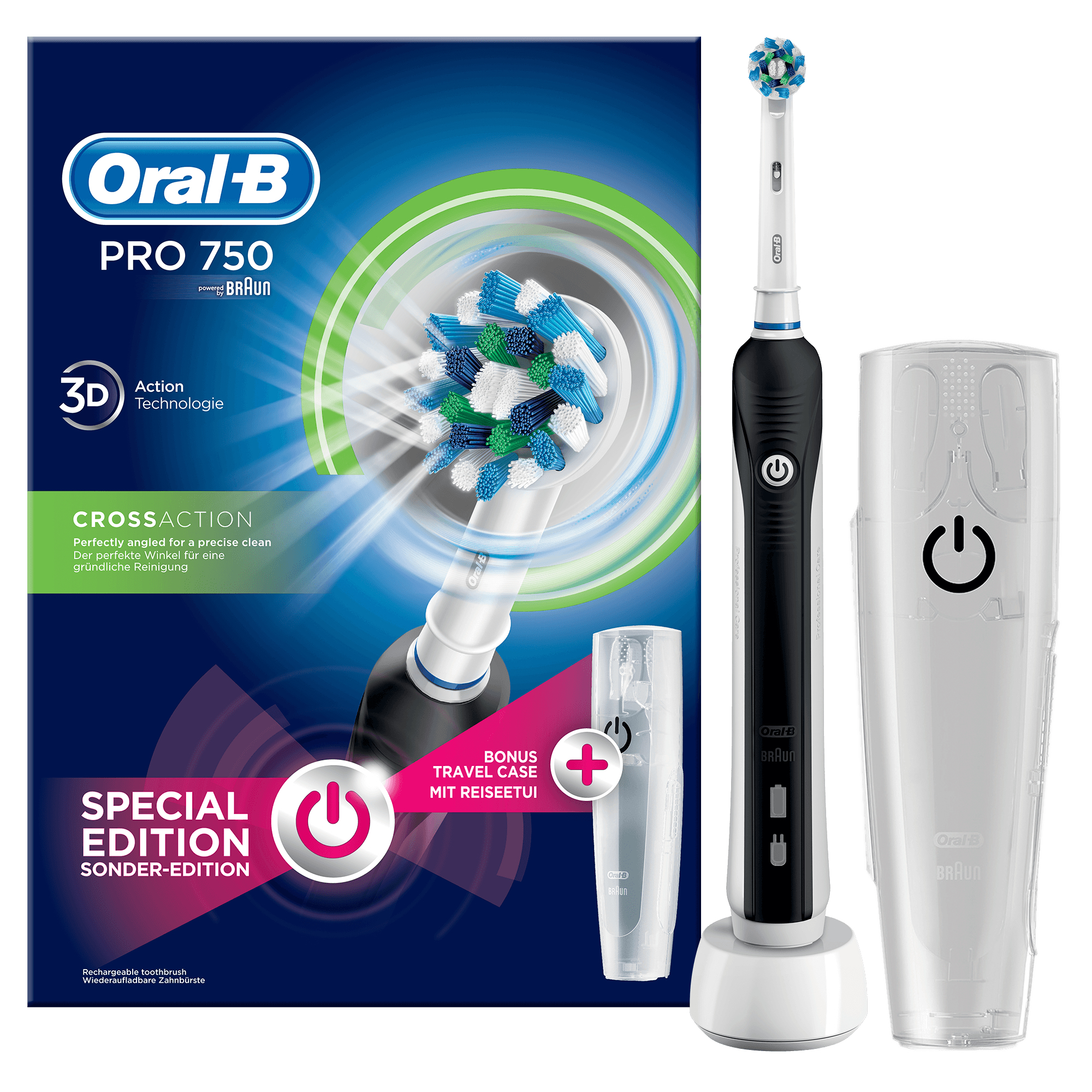 oral b 750 pro crossaction