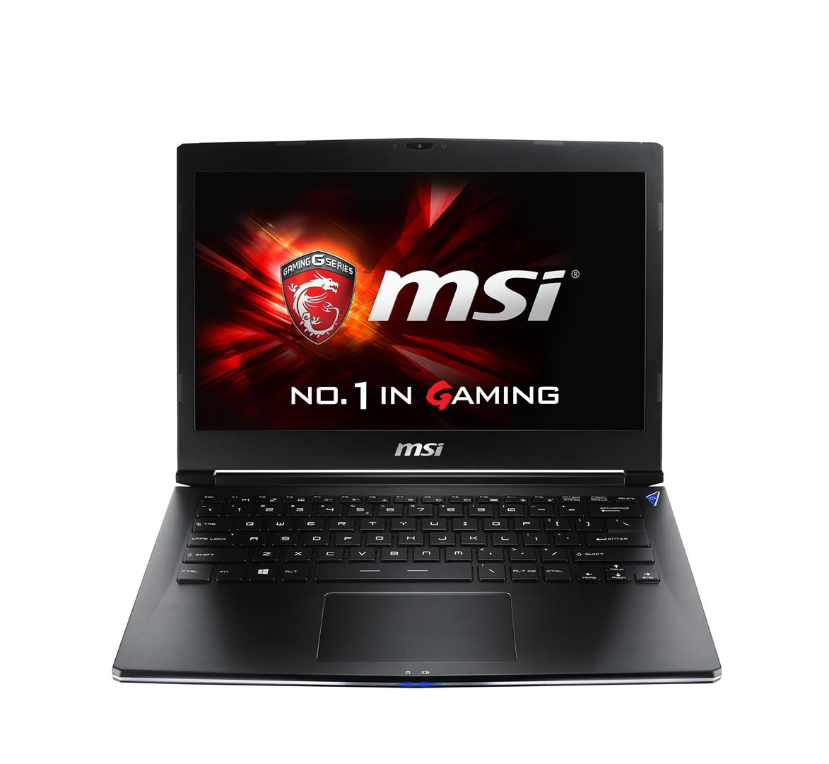 MSI Gaming Laptop GS30 13.3" 8GB Intel Core i7-5700HQ 256GB SSD Win 10 Laptop - Bild 1 von 1