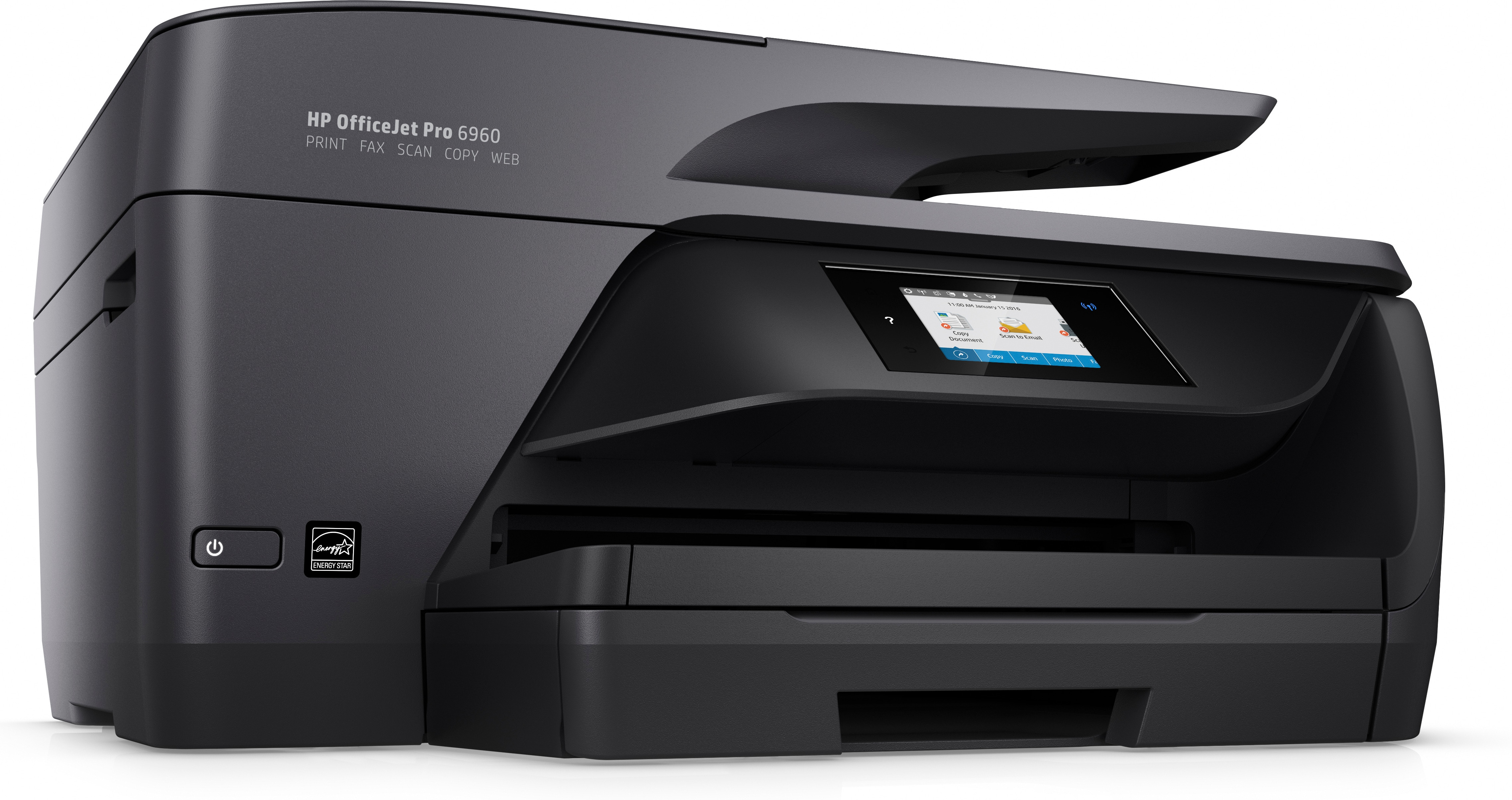 hp officejet pro 6960 not printing black