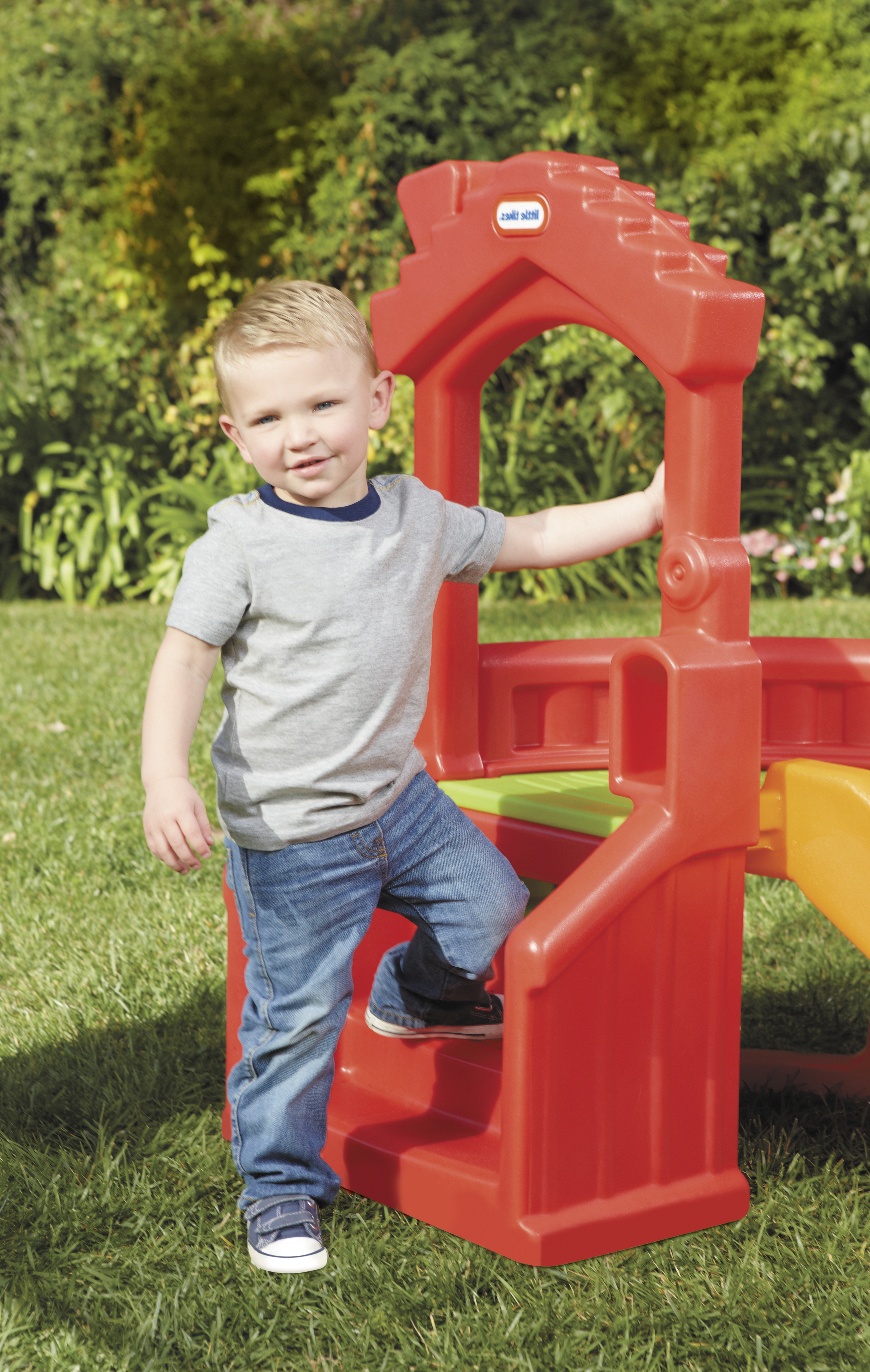 little tikes climb n slide playhouse