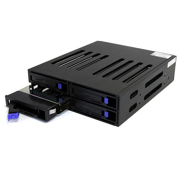 com 4 drive 2.5 removable sas/sata mobile rack backplane 黑色