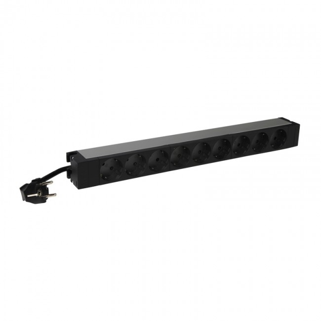 Basic PDU 19" 9 Schuko outputs