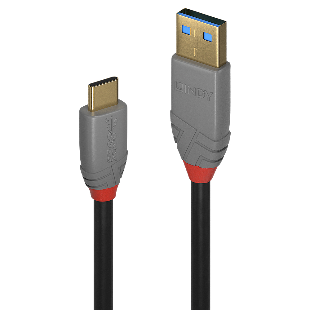 CAVO USB-A USB-B 2.0 5MT NERO PER STAMPANTI