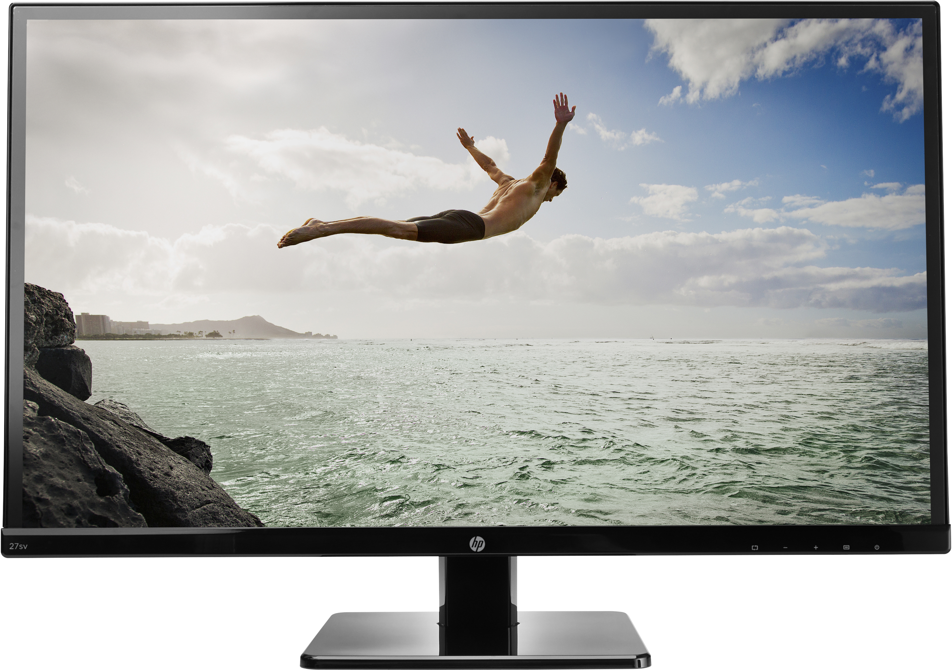 HP 27sv 27-inch LED Backlit Monitor