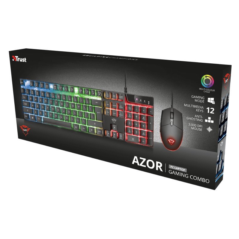 trust gaming gxt 838 azor tastiera