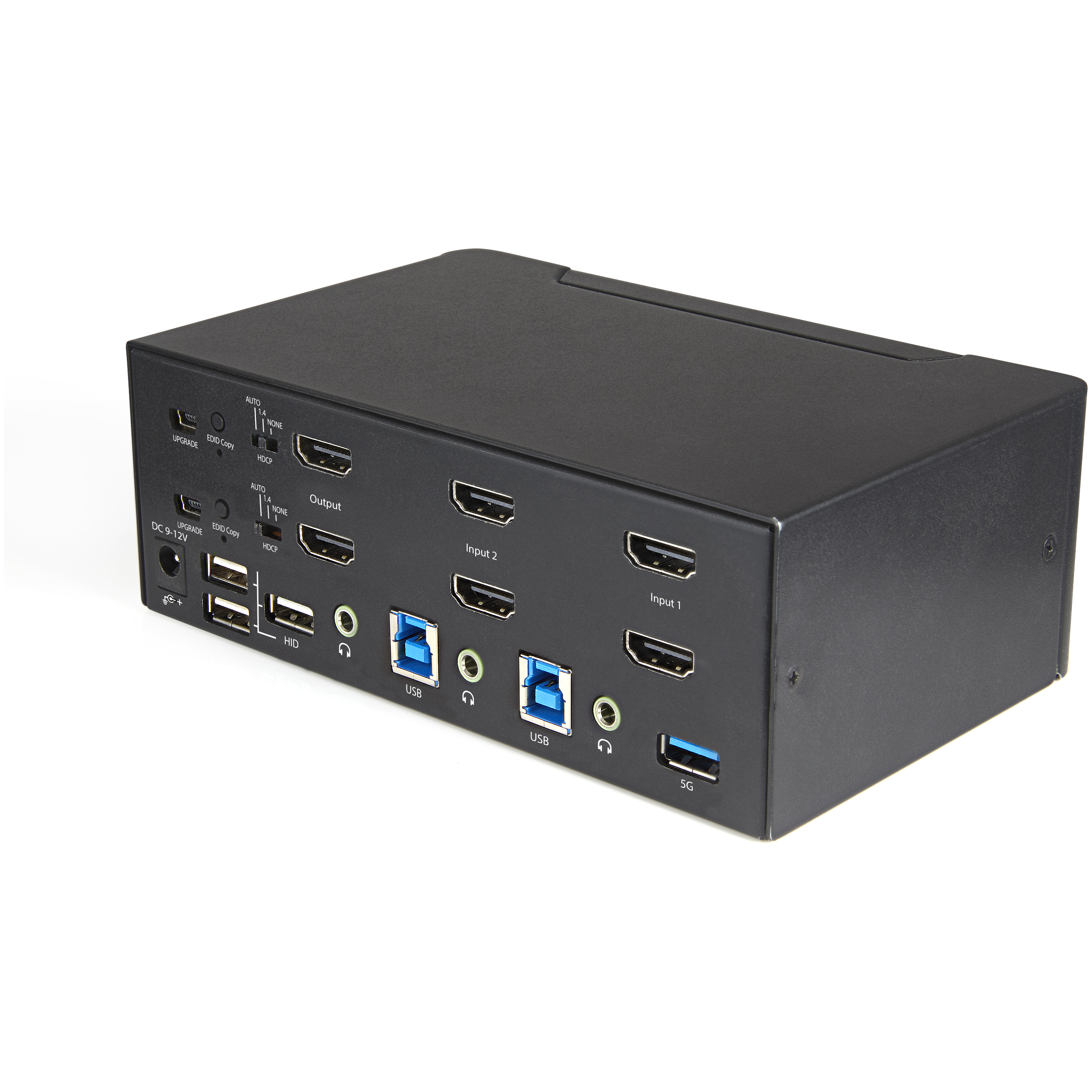 Image secondaire de StarTech.com Commutateur KVM HDMI 2.0, 2 Ports, 2 Écrans - 4K 60Hz Ultra HDR - Commutateur KVM de Bureau 4K HDMI 2.0 avec Hub US