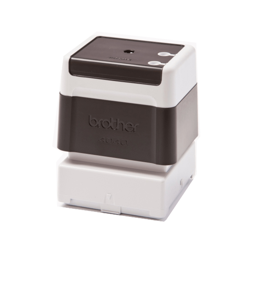 Pack 6 black self-inking...