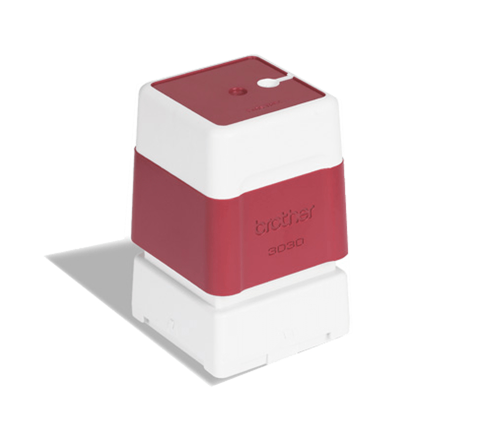 Pack 6 Red self-inking...