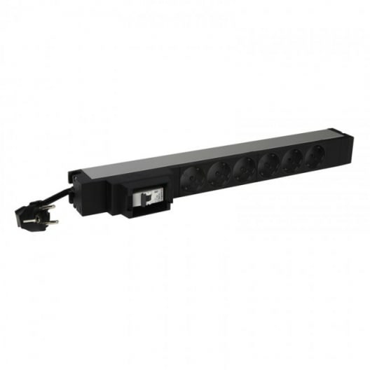 Basic PDU 19" 6 Schuko...