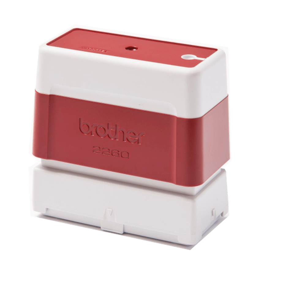 Pack 6 Red self-inking...