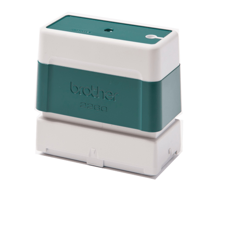 Pack 6 Green self-inking...