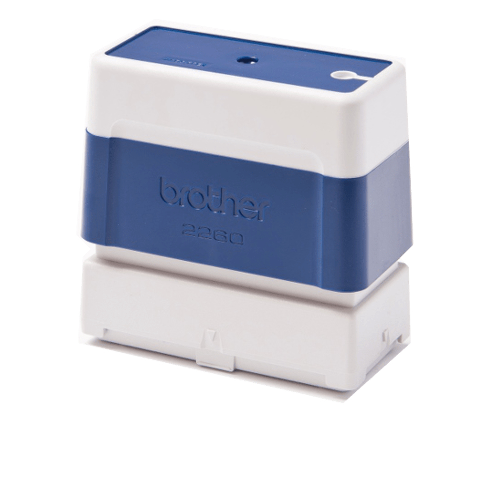 Pack 6 bleu self-inking...