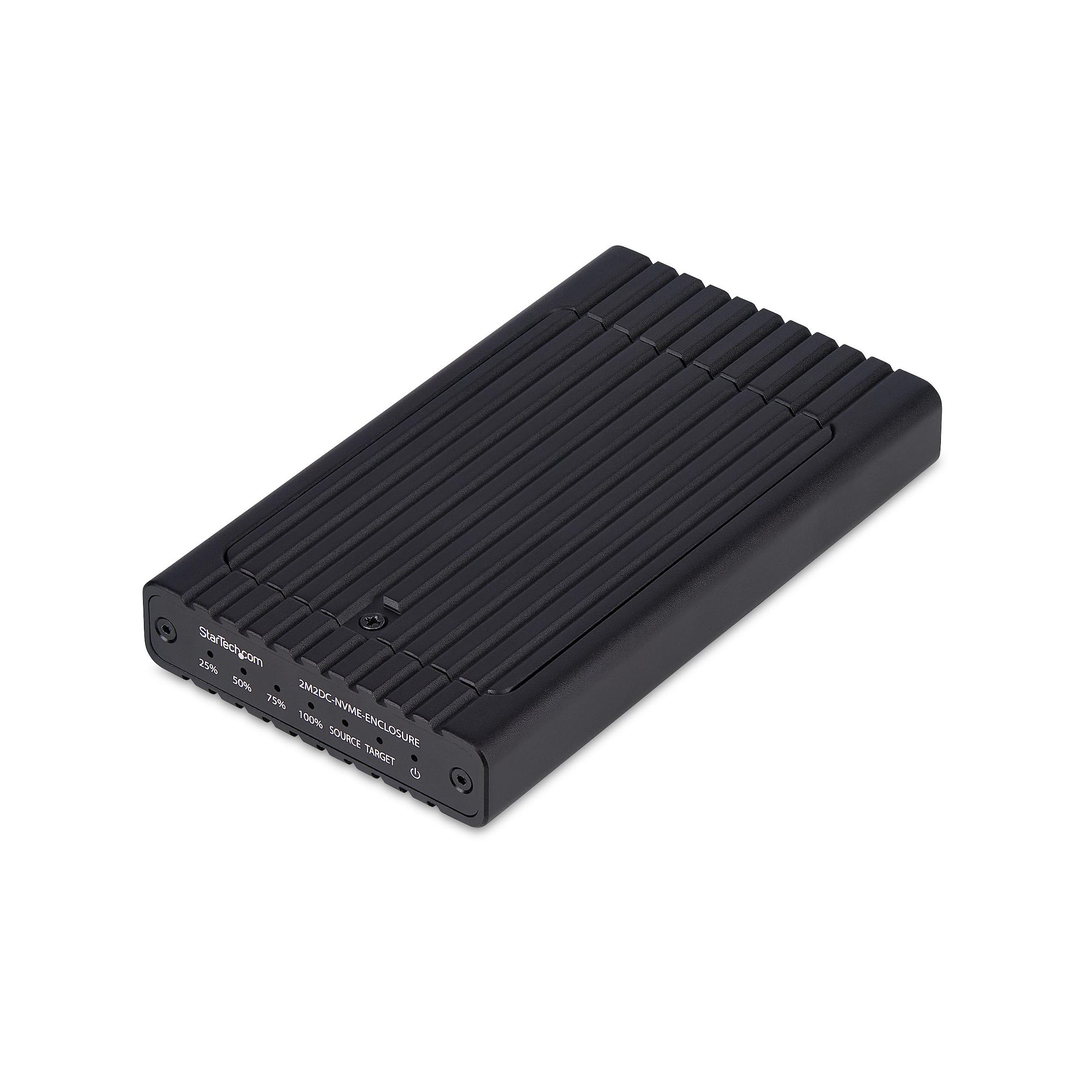 Dual-Bay M.2 NVMe Enclosure...