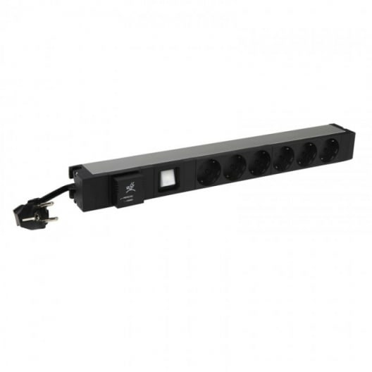 Basic PDU 19" 6 Schuko...