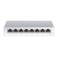8 port 10/100 mini Switch, Pla 6935364020071 NE00508 - 8 port 10/100 mini Switch, Pla -TL-SF1008D, Unmanaged, Fast - 6935364020071