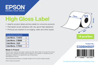 Label roll, normal paper, 76mm - Labels, Thermal -