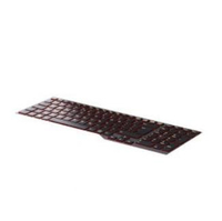 Keyboard Black/Red (UK) 38038929 - Teclado / ratón -