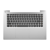 Upper Case Silver W/KB(BL)UK - Teclado / ratón -
