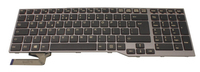 KEYBOARD BLACK/RED HUNGARY - 