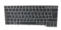 KEYBOARD BLACK W/ BL GERMAN - 