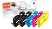 Peach PI300-685 cartuccia d'inchiostro Nero, Ciano, Magenta, Giallo 9 ml 6,2 ml 355 pagine