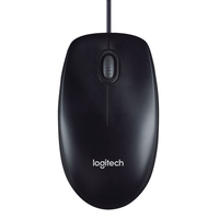 M100, Corded mouse, Black 5099206070462 - 5099206070462;4058154184899