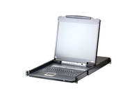 8 Port 17 LCD KVM Over IP - 5711783872023