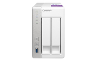 QNAP TS-231P Ethernet LAN Desktop Grey,White NAS
