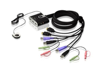 2 Port USB HDMI KVM Audio - 2/4 port KVM Switches -  4710423776814