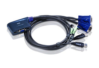 2 port USB KVM & Speaker - 2/4 port KVM Switches -  4710423775336