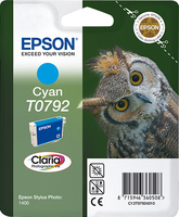 Ink Cyan 11,1 ml. 8715946360508 C13T07924010 - Ink -  8715946360508