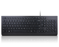 Lenovo Essential Wired Keyboard (Black) - Spanish 172 - 0195713015646;195713015646