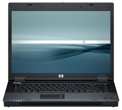 HP Compaq 6710b Notebook Black 39.1 cm (15.4") Intel® Core™2 Duo 1 GB DDR2-SDRAM 120 GB HDD Windows XP Professional
