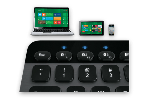 Specs Logitech K810 keyboard Bluetooth Turkish Black Specs Logitech K810 keyboard Bluetooth Turkish Black