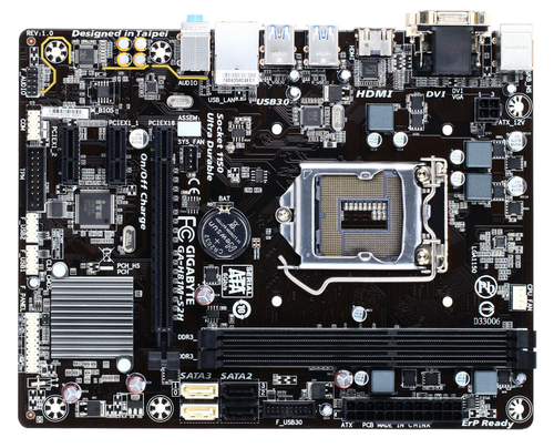 Gigabyte GA-H81M-S2H Intel H81 LGA 1150 (Socket H3) Micro ATX carte mère