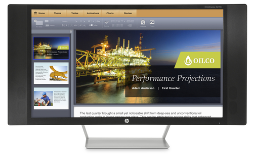 HP EliteDisplay S270c 27″ Curved 27″ Full HD VA Mat Noir écran plat de PC