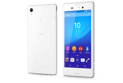 Sony Xperia M4 Aqua White smartphone