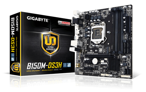 Gigabyte GA-B150M-DS3H Intel B150 LGA 1151 (Socket H4) Micro ATX carte mère
