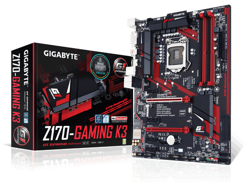 Gigabyte GA-Z170-Gaming K3-EU (rev. 1.0) Intel Z170 LGA 1151 (Socket H4) ATX carte mère