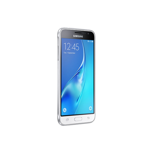 specs samsung galaxy j3 sm j320f 12 7 cm 5 dual sim android 5 1 4g micro usb 1 5 gb 8 gb 2600 mah white smartphones sm j320fzwd