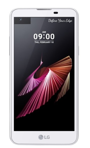 LG X Screen K500N White smartphone