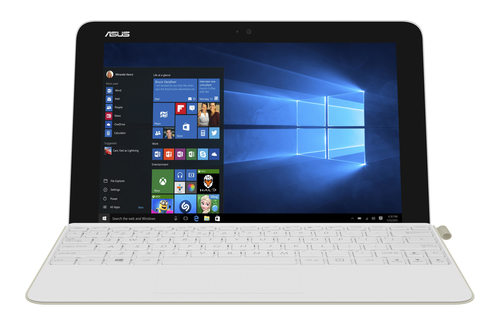 ASUS Transformer Mini T102HA 2-in-1, Intel Atom x5-Z8350 1.44GHz, 4GB RAM, 64GB eMMC, 10.1 Touch, No-DVD, Intel HD, WIFI, Webcam, Bluetooth Windows 10 Home - White + Gold