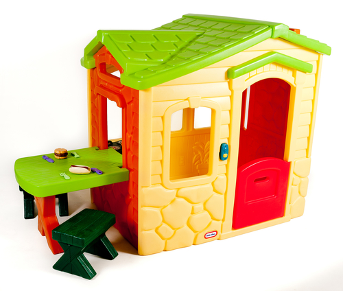 little tikes natural playhouse