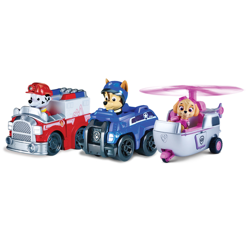 paw patrol basic vehicle set