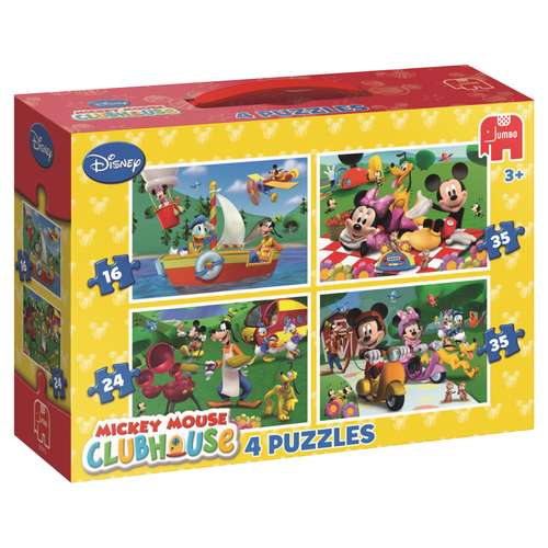 اطلاعات محصول Disney Mickey Mouse 4in1 Puzzle Lidl Jigsaw Puzzle 12 Pcs پازل