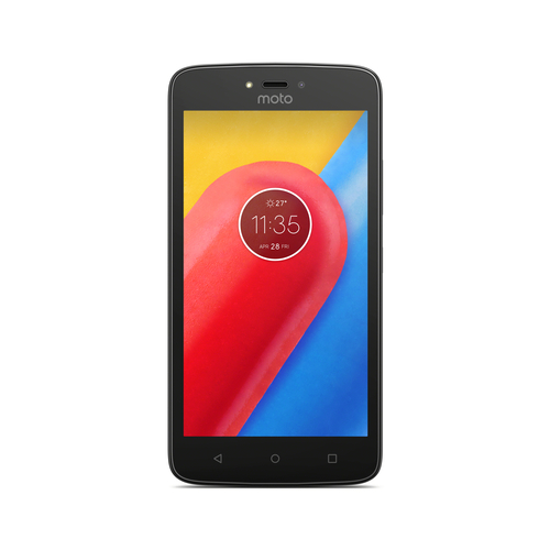 Motorola Moto C Black smartphone